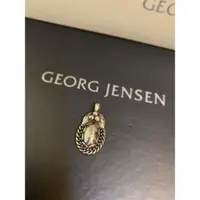 在飛比找蝦皮購物優惠-Georg Jensen喬治傑生1992首刻年度銀石項鍊