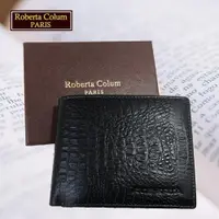 在飛比找ETMall東森購物網優惠-(Roberta Colum)諾貝達 鱷魚紋 男士專櫃皮夾／