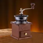 Manual Coffee Grinder Ground Machine Wooden Vintage Mini Professional Coffee