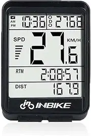 Daseeme LCD Backlight Cycling Speedometer Computer Odometer