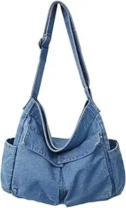 [Collsants] Messenger Bag Hobo Crossbody Bags for Women Canvas Bag Crossbody Tote Bag Shoulder Bag