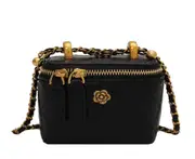 B07 Black Outdoor Diamond Chain Bag Shoulder Handbags Messenger Bag Women