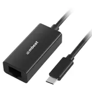 [MB-CGL-1K] USB-C Gigabit Ethernet Adapter Black, Plug-and-play, Compact, Lightweight