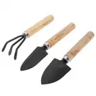 3pcs Mini Plant Gardening Tools Set Spade Claw Rake Shovel Flowers Planting Tool