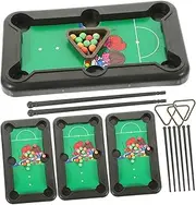 COOLHIYA 4sets Mini Pool Table Boys and Girls and Adults Desktop Billiards Game Fun Indoor Toy for Family Gatherings and Creative Parent Interaction