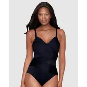 Miraclesuit Swim Network Mystify DD Cup Underwired One Piece Shaping Swimsuit