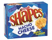 2 x Arnotts Shapes Nacho Cheese Cracker Biscuits 160g