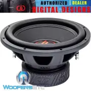 DD AUDIO 512E-D4 12" SUB WOOFER 2100W DUAL 4-OHM CAR SUBWOOFER BASS SPEAKER NEW