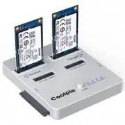 3-in-1 SSD Cloner, Coolpie CR311 Offline Clone M.2 Cloner, USB3.2 G...