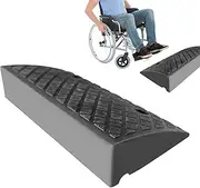 Threshold ramps - non-slip, kerb ramps | sturdy ramps with pre-made holes, basics for driving on the roadside for cars, trailers, wheelchairs, bicycles, carts, motorcycles