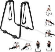 Parallel Bars - Dip Station & Chin-up Bar & Pull-up Bar & Push up Bar - One-Piece - Balance and Strength Training