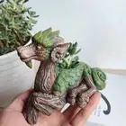 Creative Succulent Planter Figurines Resin Animal Flower Pot Villa