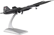 1/144 SR71 Blackbird High-Altitude Reconnaissance Aircraft Metal Fighter Military Model Diecast Plane Model for Collection or Gift
