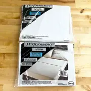 New Vintage Performance by Springs Twilite White Twin + Fitted Flat Sheets NOS