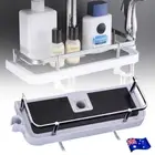 Bathroom Shelf Hanging Pole Caddy Tidy Tray Shower Organizer Holder Storage RaYA