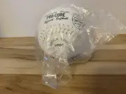 Pro-One Pro-Core Leather Cover Softball, Made in Taiwan Licensed by Softball Ass