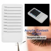 Acrylic Eyelash Board Professional Eyelash Extension Plate Tray Lashes Adhes DP3