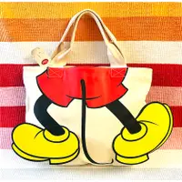在飛比找蝦皮購物優惠-🇯🇵日本迪士尼商店購入🎈迪士尼米奇立體蝴蝶結 帆布手提袋🎈
