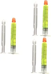 SOLUSTRE 3sets High Concentration Fluorescent Oil Leak Detection Dye for Leak Detector Kit 2pcs*3