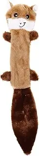 Dog Toys Squeakers Cartoon Shape Teething Toys Soft Plush Puppy Safe for