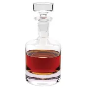 Mouth Blown European Crystal Decanter 28 Oz