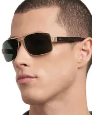 Hugo Boss Navigator Sunglasses, 62mm