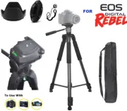72" TRIPOD CASE /LENS HOOD/ CAP FOR CANON EOS REBEL 7D 5D 5D 80D T7 1100D 1200D