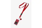 Loungefly Star Wars Darth Maul Lanyard - New, With Cardholder & Charm
