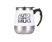 400 Ml Kitchen Self Stirring Coffee Mug Automatic Mixing Stainless Steel Cup for Stir Your Coffee Tea Hot Chocolate Milk