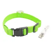 Novelty Safety Usb Charging Led Dog Collar Puppies Walking Light Up Dog Collars