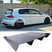 Rear Diffuser Bumper Lip Spoiler Splitter Lower ABS for Volkswagen VW Jetta Golf (for: Volkswagen)