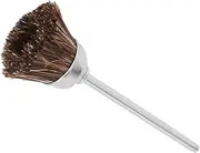 Nail Drill Bit Cleaning BrushPractical Manicure Tool for Home and Salon (Brown)