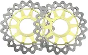 Motorbike Front Rear Brake Disc Rotors Set Compatible With CBR1000RR CBR1000 RR 2006 2007 & VTR1000 RC51 SP1 2000-2004
