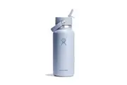 Hydro Flask Hydration Bottle Wide Mouth With Flex Straw Cap 32oz/946ml - Surf