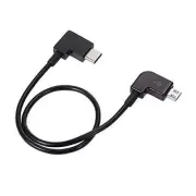 Micro USB On 3.1 Type C Angled Cable 30cm Charging Cable for Dji Drone
