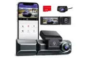 4K+1080P Dual Dash Cam Front and Rear Car Recorder Camera Night Vision WIFIM550 64G