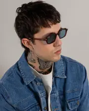 [Ray-Ban] Ray-Ban Men's Zuri Sunglasses in Rosty Brown/Blue One Size Rosty Brown/Blue