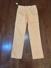 Peter Millar Raleigh Golf Pants Mens 35x36 Clockwork Orange Chino $125