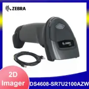 Zebra DS4608-SR7U2100AZW 1D/2D Imager Handheld USB Barcode Scanner with Cable
