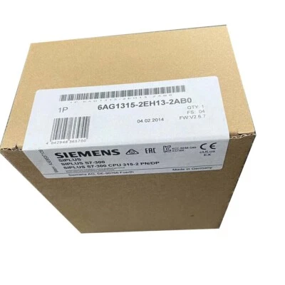 6AG1 315-2EH13-2AB0 NEW SIEMENS 6AG1315-2EH13-2AB0 SIPLUS S7-300 CPU 315-2 PN/DP