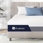 [Avenco] Full Mattress, 10 Inch Full Memory Foam Mattress for Pressure Relief & Cooling Sleep, Medium Firm Mattress in a Box with Motion Isolation, CertiPUR-US Certified Queen Size Mattresses