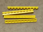 LEGO Parts - Yellow Plate 1 x 10 - No 4477 - QTY 5