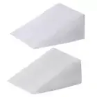 Bed Wedge Pillow Backrest Pillow Lumbar Cushion Pillow Adult Cushion Removable