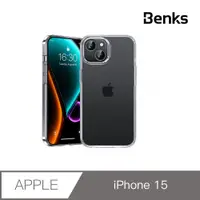在飛比找PChome24h購物優惠-【Benks】iPhone 15 Crystal 精透保護殼