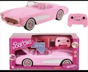 Barbie The Movie Hot Wheels RC Barbie Corvette Remote Control Car Brand New 2023