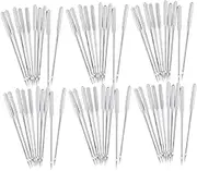 HAWILLOSCH 60pcs Vintage Machine Sewing Needles Multi-Purpose Electric Needle Set Thread Threading Tool for Fabrics