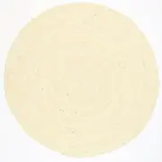 Organica Washed Natural Jute Round Rug