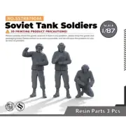 SSTR87904A 1/87 Military Model Soviet Tank Toldiers 3D PRINTING