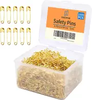 1500PCS Safety Pins, 0.75Inch/19Mm Small Safety Pins, Rust Resistant Nickel Plat