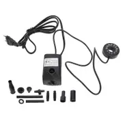 Submersible Fountain Water Pump 600L/H IP68 Proof Rating Outdoor Water Pump with 12 LED Lights EU Plug 220240V